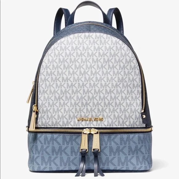 Michael Kors Backpack w/ matching wallet Michael Kors Jaycee Large Backpack + Wallet Set IN Brown NEW  main image 3